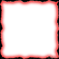 soave frame shadow  border black red - PNG gratuit