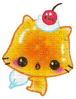 orange jelly cat - Free PNG