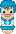 Pixel Sailor Mercury Pill - 免费动画 GIF