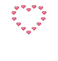 сердечки - 無料のアニメーション GIF
