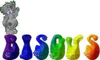 bisous arc-en-ciel - Bezmaksas animēts GIF