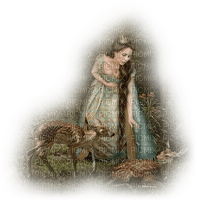 dolceluna woman fantasy princess deer - Free PNG
