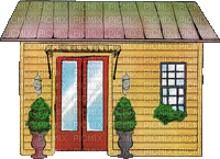 Little House - Free animated GIF