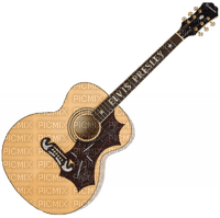 guitare elvis presley - gratis png