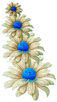 Fleur-flower-rétro-vintage - nemokama png