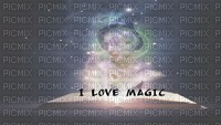 I Love Magic - gratis png