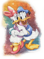 donald and daisy in love - PNG gratuit