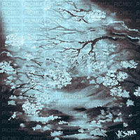 Y.A.M._Japan background blue - 免费动画 GIF