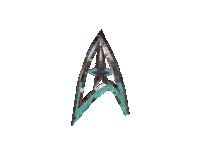 Starfleet insignia - Free animated GIF