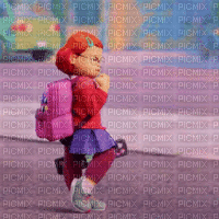 red rot panda mei mei - Bezmaksas animēts GIF