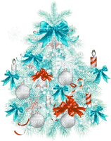 Garda Lake winter christmas tree - bezmaksas png