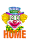 clown home button - Бесплатный анимированный гифка
