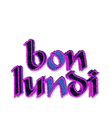 bon lundi 3 - Darmowy animowany GIF