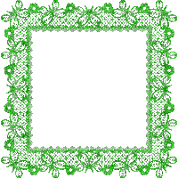Green Glitter lace gif - GIF animé gratuit