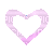 Pearlescent heart - Free animated GIF