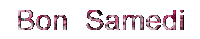 samedi - Darmowy animowany GIF