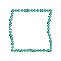 Frame Perle Bleu :) - Bezmaksas animēts GIF