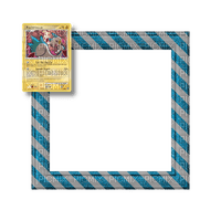 Small Blue/White Frame - darmowe png