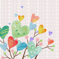 Fond coeur coeurs hearts hearts background bg - Free PNG