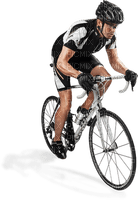 Kaz_Creations Man Homme On Bike 🚲 - PNG gratuit