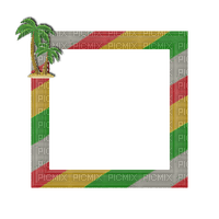 Small Palm Tree Frame - darmowe png