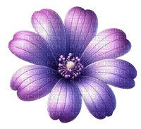 PURPLE FLOWER - nemokama png