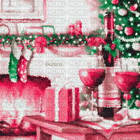 Y.A.M._New year Christmas background - Besplatni animirani GIF