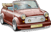 MMarcia gif  carro vintage car auto - Darmowy animowany GIF