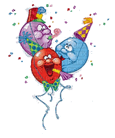 baloons-carnival - GIF animado gratis