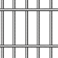 JAIL deco tube grey steel grille de prison  Prison gitter grid gefängnisgitter - 免费PNG