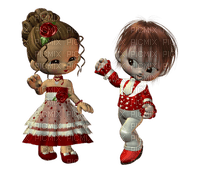 Kaz_Creations  Dolls Cookie Valentines Love - zadarmo png