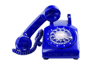 Kaz_Creations Telephone-Blue - png gratis