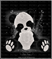 panda harley - Безплатен анимиран GIF