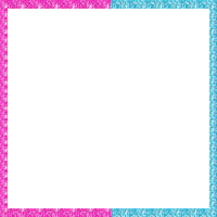 Pink & Blue frame - GIF animé gratuit