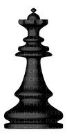 svart-schack pjäs-deco-minou52 - ücretsiz png