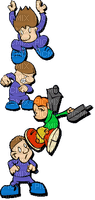 pico and the uberkids - gratis png
