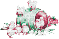 soave deco easter vintage spring chick flowers - 無料png