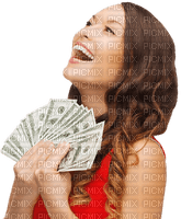 woman money bp - zadarmo png
