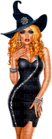 Woman.Witch.Halloween.Black - Free PNG