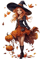 halloween, witch, herbst, autumn - png ฟรี