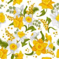 fleur, watercolour,  yellow, Adam64 - kostenlos png