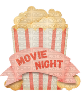 Movie Night Popcorn - ücretsiz png