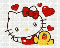 Hello kitty cute kawaii mignon pink, Карина - Бесплатный анимированный гифка