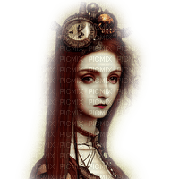 kikkapink autumn woman gothic steampunk - besplatni png