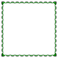 munot - rahmen grün - green frame - cadre vert - PNG gratuit