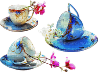 tea cups, teekupit - δωρεάν png