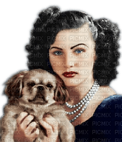 Rena Königin Fawzia Ägypten Dog Hund Woman Frau - Free PNG
