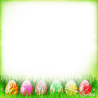 soave easter eggs grass rainbow - 無料png