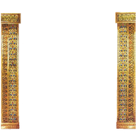 Gold pillar - nemokama png