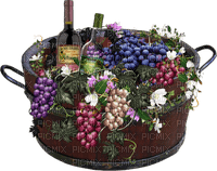 vinos y uvas - darmowe png